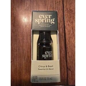 Citrus & Basil Essential Oil Blend - 0.5 fl oz - Everspring